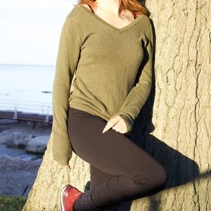 Old Navy olive sweater